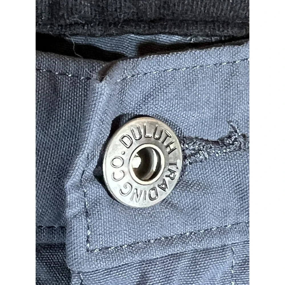 Duluth Trading Cargo Pants Mens XLx30‎ Blue Workwear Hiking Utility